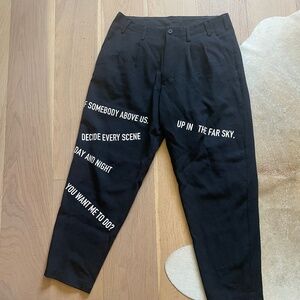 Yohji Yamamoto Pour Homme 2021 Printed Suit pants